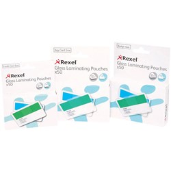 Laminating Pouch 67*98 Rexel 180 Mic (50)