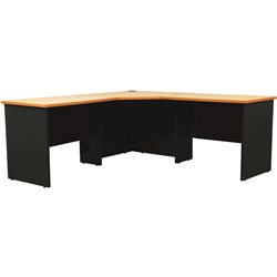 Logan Workstation 1800X1800X750 Beech & Ironston