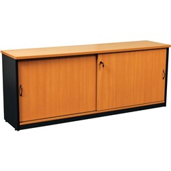 Logan Credenza 1500Mm X 450Mm Beech & Ironstone