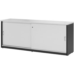 Logan Credenza 1800X450Mm White & Ironstone