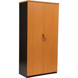 Logan Cupboard 1800Mm X 900Mm Full Door Beech & Ironstone