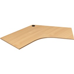 Rapid Screen Tops W1200Xw1200Xd700/D700Mm Beech 120Deg