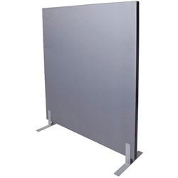 Rapid Free Standing Screen H1500Xw1500Xd50Mm Grey