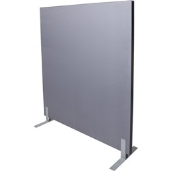 Rapid Free Standing Screen H1500Xw1800Xd50Mm Grey