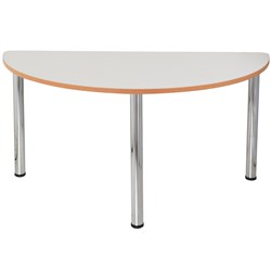 Quorum Geometry Meeting Tables Half Round 1500Mm