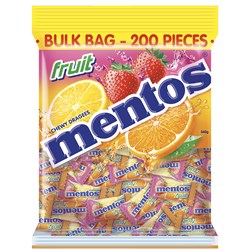 Mentos Fruit Pillow Pack (200)