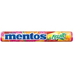 Mentos Lollies Fruit Roll 14 Pieces Per Roll