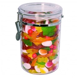 CONNOISSEUR ACRYLIC CANISTER ROUND 1.75L