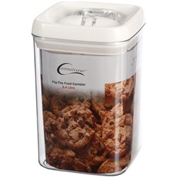 CONNOISSEUR FLIP-TITE CANISTER Square 3.4Litres 