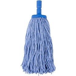 Cleanlink Mop Heads Coloured 400Gm Blue