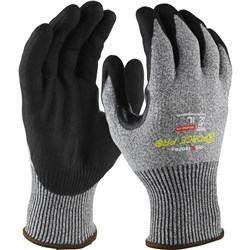 Maxisafe Cut Resistant Gloves G-Force Hicut Safety Glove Level 5 Hdpu, 2Xl