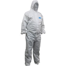 Maxisafe Disposable Coveralls Koolguard Laminated White X Large
