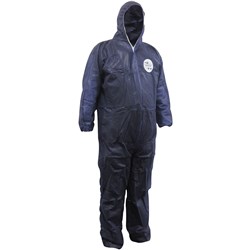 Maxisafe Disposable Coveralls Chemiguard Sms Blue - X Large
