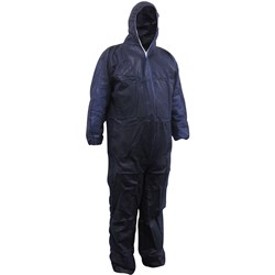 Maxisafe Disposable Coveralls Polypropylene Washable Blue 3X Large