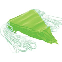 Maxisafe Pvc Bunting Flagline 30M Fluoro Green