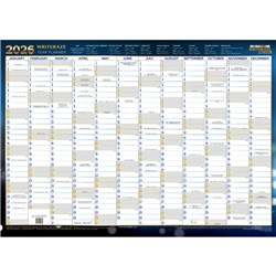 Writeraze Wall Planner 500X700Mm Unframed Blue