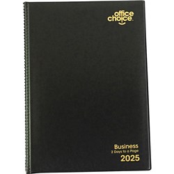 DIARY OFFICE CHOICE PVC A4 2D