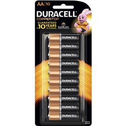 DURACELL ALKALINE AA (10)