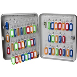 Esselte Key Cabinets 93 Keys 300 X 240 X 75Mm Grey