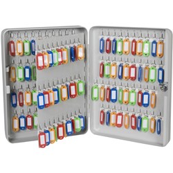 Esselte Key Cabinets 140 Keys 370 X 280 X 80Mm Grey