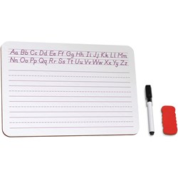 WHITEBOARD EDUCATIONAL A4 LETTERS 299X212X3MM