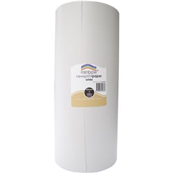 RAINBOW NEWSPRINT ROLL 49GSM 450MM X 500M White 