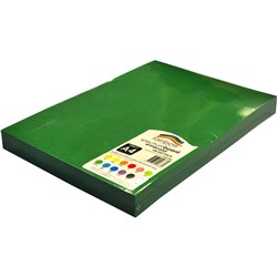 Rainbow Spectrum Board A4  220gms Emerald 100 Sheets