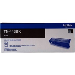 Brother Tn443 Black High Yield Toner Cartridge 4.5K