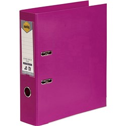 MARBIG LEVER ARCH FILE A4 Polyethylene Pink