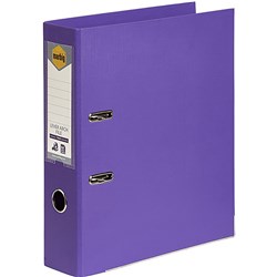 MARBIG LEVER ARCH FILE A4 Polyethylene Purple