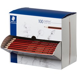 STAEDTLER PENCILS TRADITION 110 HB Dispenser Pack of 100