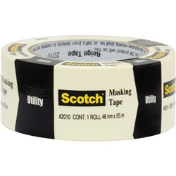 Scotch Masking Tape 2010 General Purpose 48Mm X 55M Beige