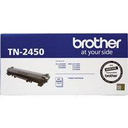 Brother Tn2450 Black Toner (3K Yield)