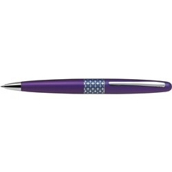Pilot Mr Ballpoint Pen Mr3 Ellipse Violet Barrel  Medium Black Ink