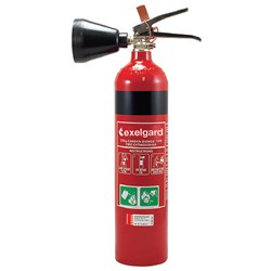 EXELGARD CO2 EXTINGUISHER Co2 Fire Extinguisher 2kg 