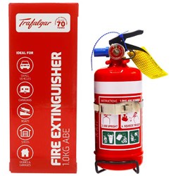 EXELGARD CO2 EXTINGUISHER 1Kg Abe Fire Ext + Bracket 