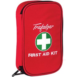 TRAFALGAR FIRST AID KIT VEHICLE SOFT CASE