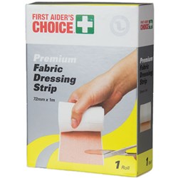 TRAFALGAR FABRIC DRESS STRIP Fabric Dressing Strip 7.2cmx1m 