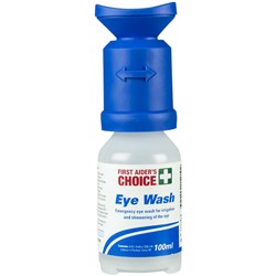 TRAFALGAR SALINE EYE WASH FAC 100ml Saline W/ Eye Cap  