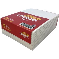 OFFICE CHOICE WRITING PAD A5 White 