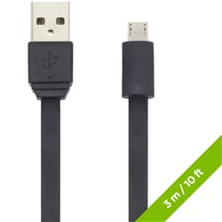 Moki Microusb Cable 3M Black