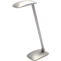 Nero Desk Lamp Usb - Silver