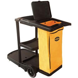 Compass Janitors Cart  With Lid