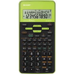 Sharp El531Thbgr Calculator Scientific 230Mm X 150Mm X 51.5Mm Green