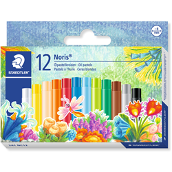 Staedtler Noris Club Oil Pastels Assorted Colours Pack Of 12