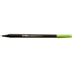 Artline Supreme Fineliner Pens 0.4Mm Lime Green Pack Of 12