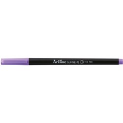 Artline Supreme Fineliner Pens 0.4Mm Pastel Purple Pack Of 12