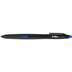Artline Supreme Retractable Ballpoint Pens Medium Blue Pack Of 12