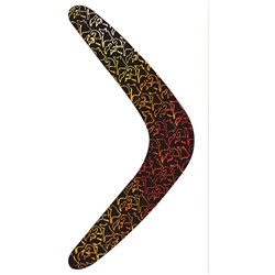 Zart Scratch Boomerang Shapes Pack Of 30