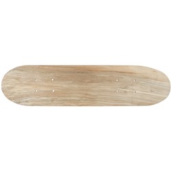 Zart Skateboard Deck Blank Brown